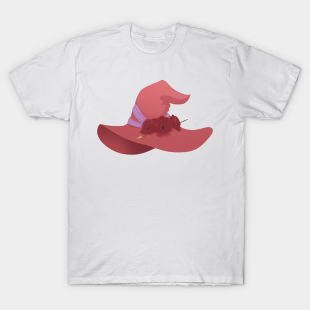 Mars Witch Hat T-Shirt by littlemoondance